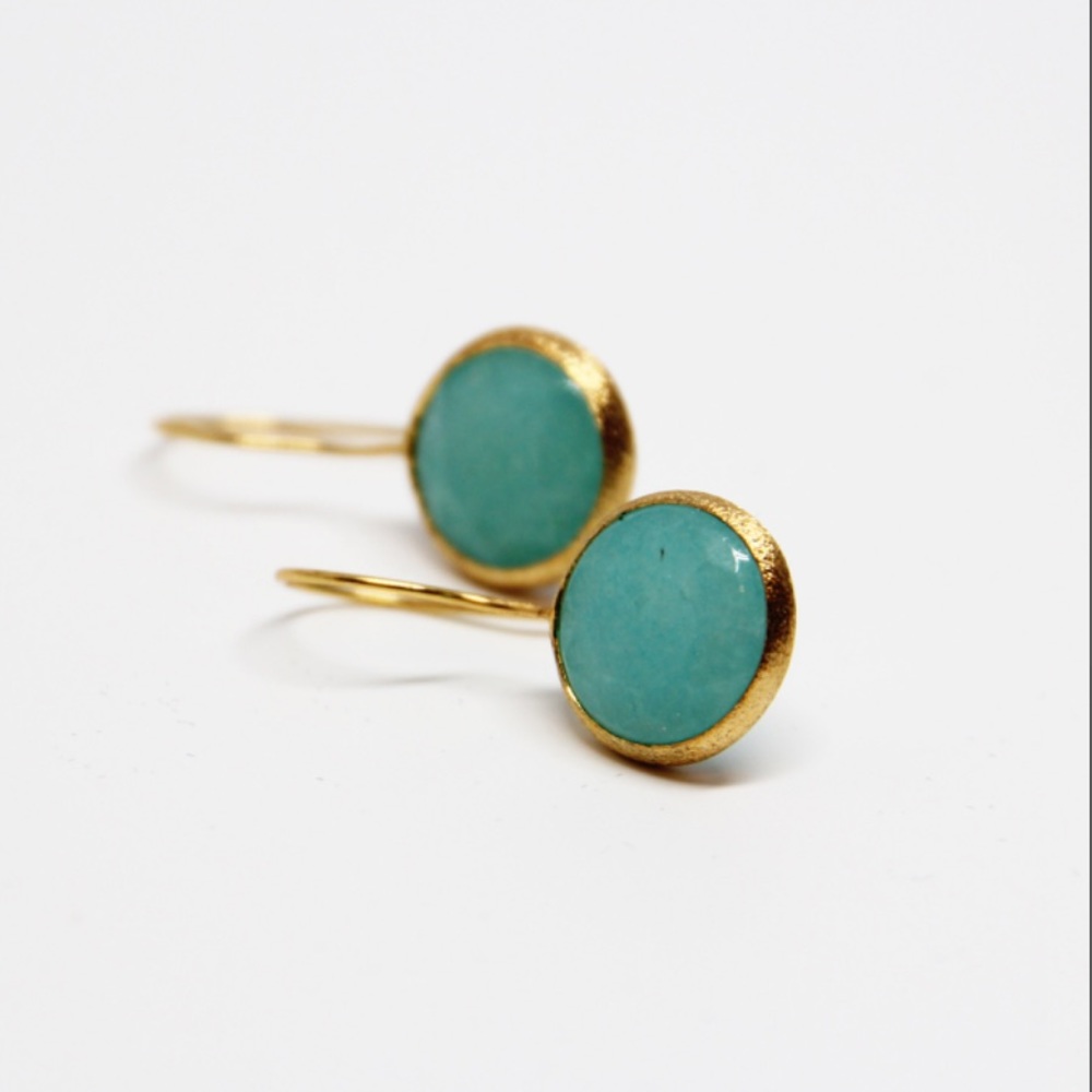Pale Green Earrings